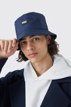 High Shine Satin Bucket Hat | BoohooMAN UK