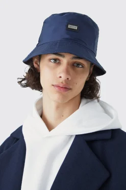 High Shine Satin Bucket Hat | BoohooMAN UK