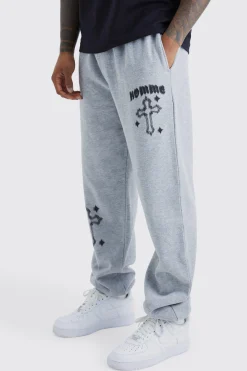 Homme Graphic Jogger | BoohooMAN UK