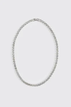 Iced Chain Necklace | BoohooMAN UK