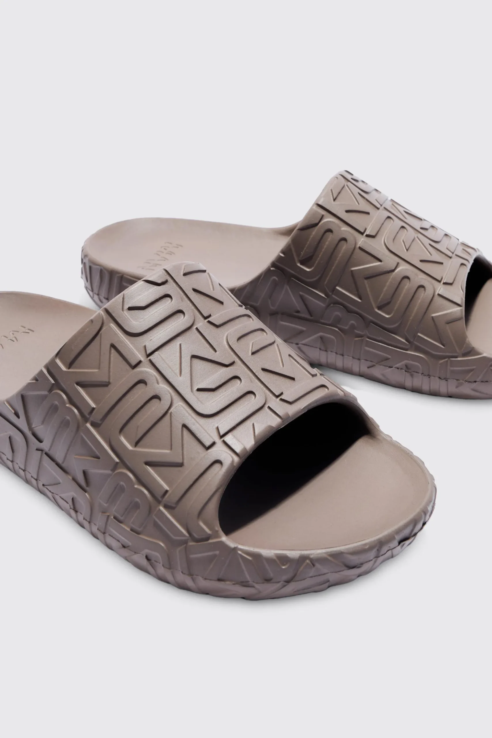Inflated Bm Moulded Slider | BoohooMAN UK