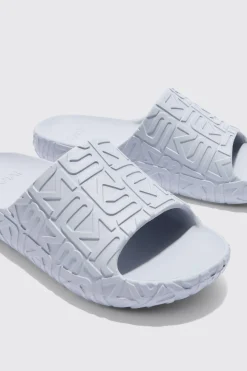 Inflated Bm Moulded Slider | BoohooMAN UK