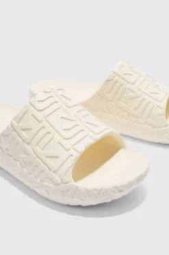 Inflated Bm Moulded Slider | BoohooMAN UK