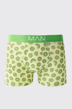 Kiwi Print Boxers | BoohooMAN UK