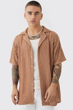 Lightweight Oversized Shirt | BoohooMAN UK