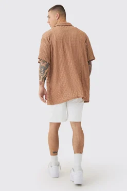 Lightweight Oversized Shirt | BoohooMAN UK