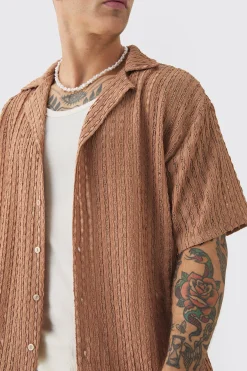 Lightweight Oversized Shirt | BoohooMAN UK