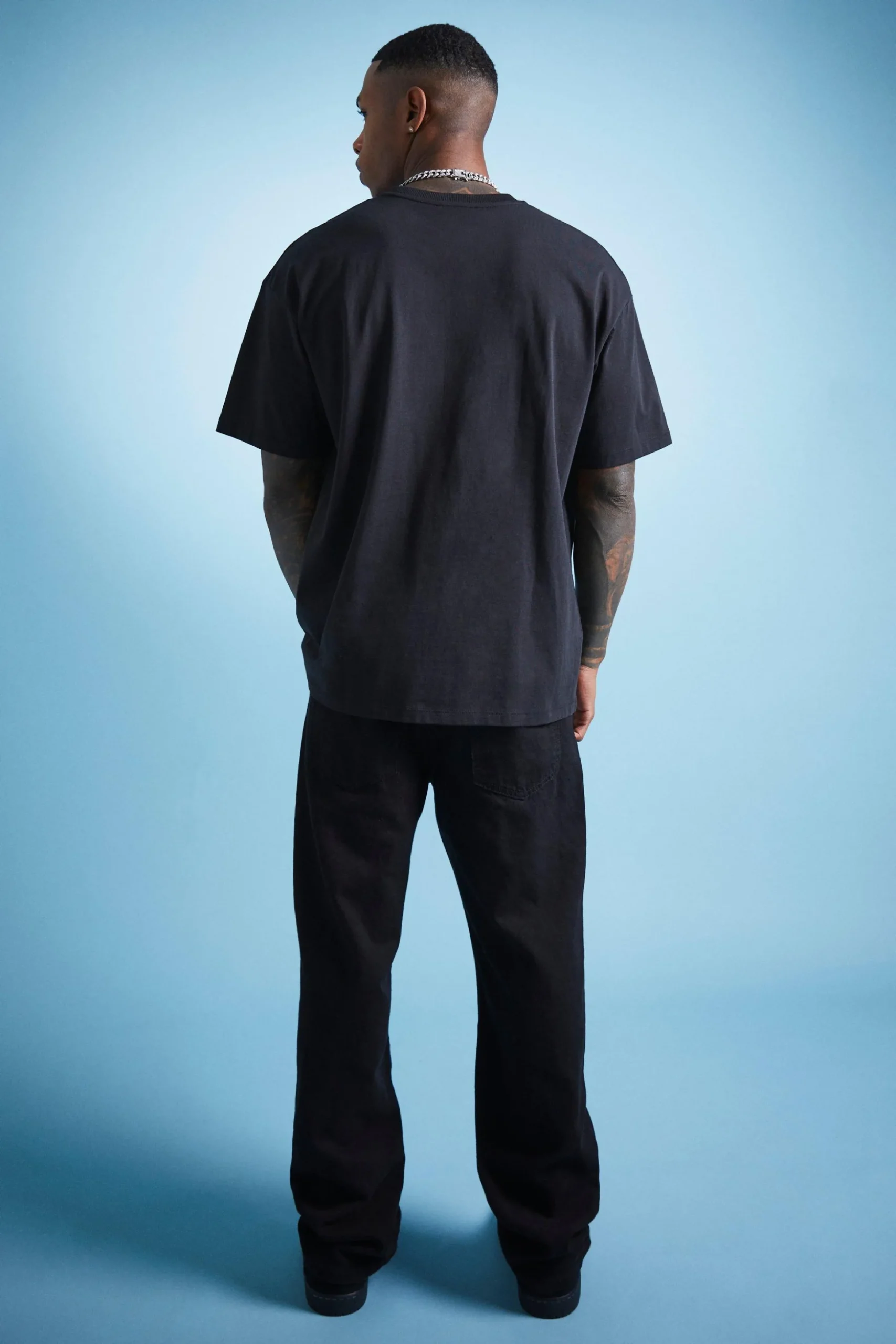 Lil Tjay Oversized Ruthless Skull Graphic T-shirt | BoohooMAN UK