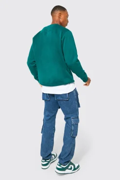 Limited Crew Neck Sweatshirt | BoohooMAN UK