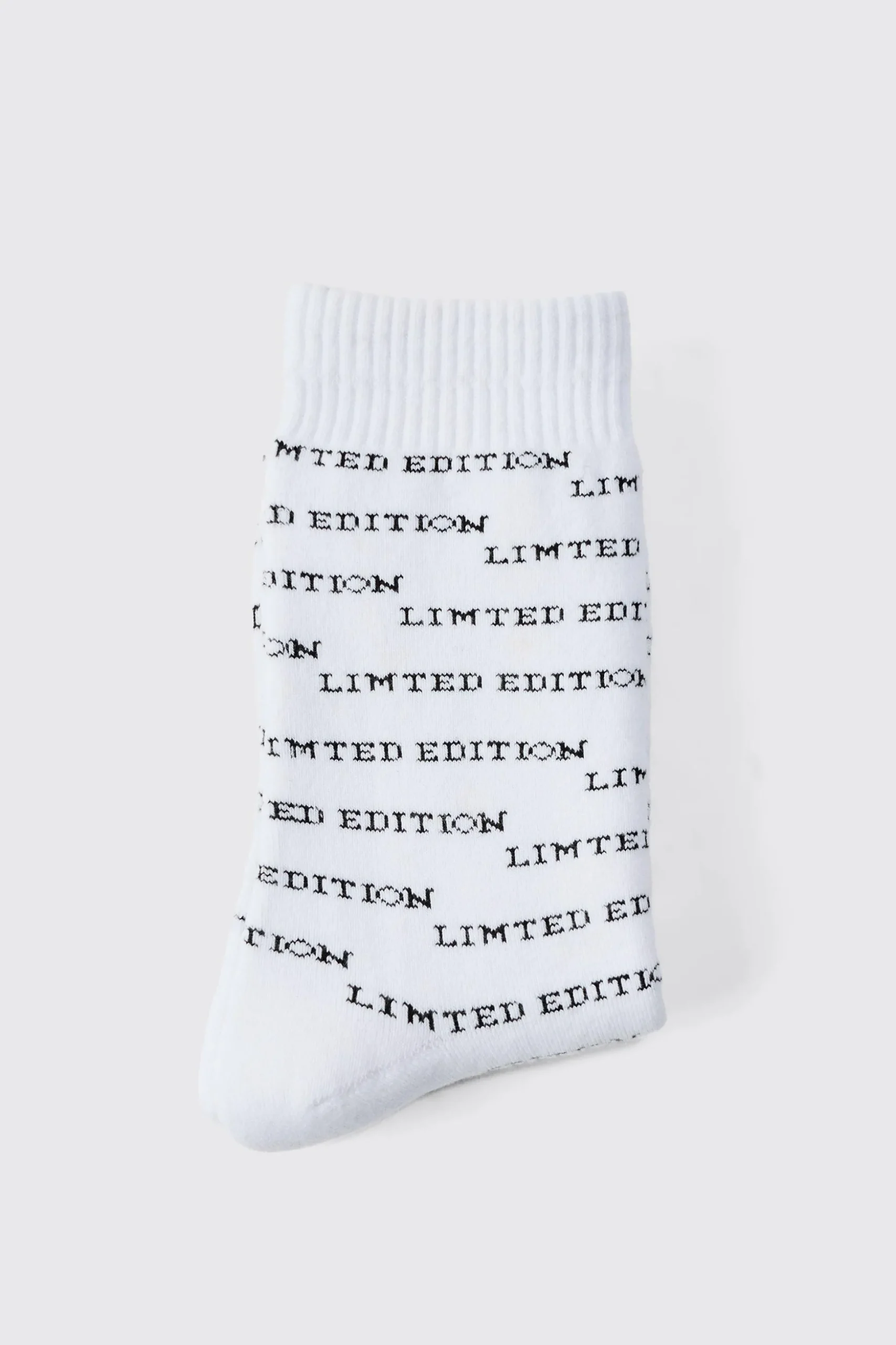 Limited Edition Embroidered Sports Socks | BoohooMAN UK