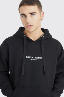 Limited Oversized Heavyweight Hoodie | BoohooMAN UK