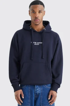 Limited Oversized Heavyweight Hoodie | BoohooMAN UK