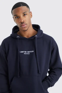 Limited Oversized Heavyweight Hoodie | BoohooMAN UK