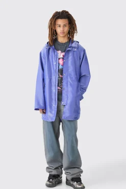 Liquid Metallic Parka | BoohooMAN UK