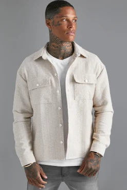 Long Sleeve Flannel Check Shirt | BoohooMAN UK