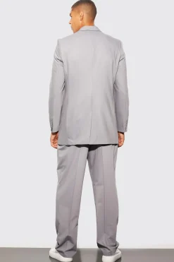 Longline Slim Blazer | BoohooMAN UK