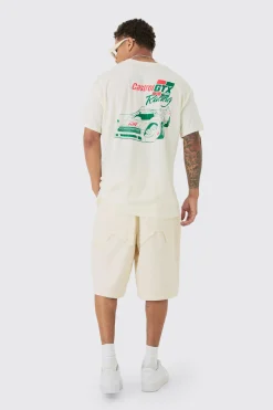 Loose Castrol GTX Racing License T-shirt | BoohooMAN UK