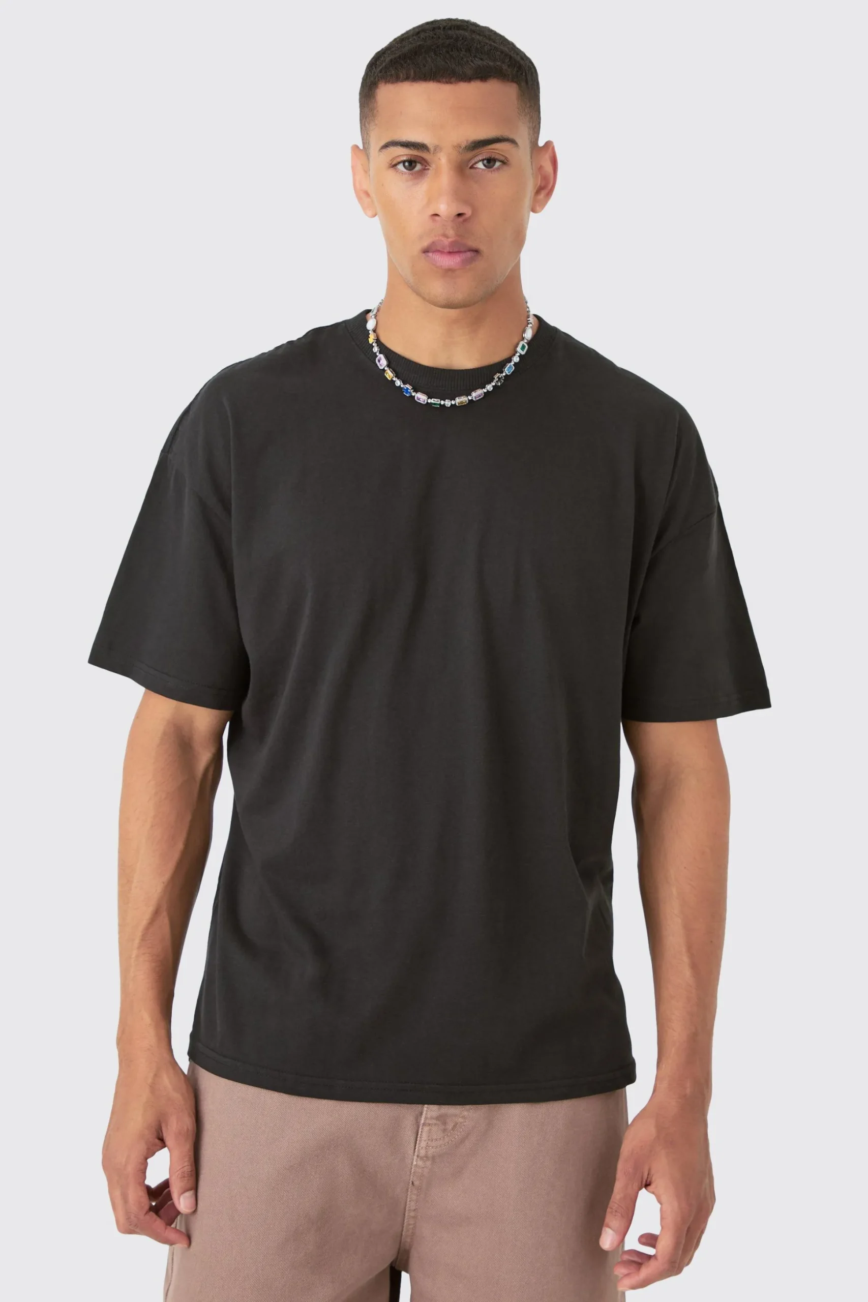 Loose Dragon Ball Z Anime License T-shirt | BoohooMAN UK