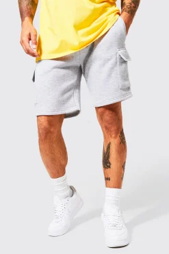 Loose Fit Cargo Jersey Short | BoohooMAN UK