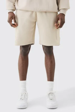 Loose Fit Cargo Jersey Short | BoohooMAN UK