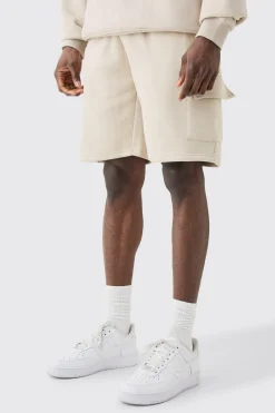 Loose Fit Cargo Jersey Short | BoohooMAN UK
