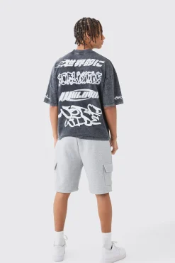 Loose Fit Cargo Short | BoohooMAN UK