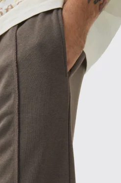 Loose Fit Drop Crotch Loopback Jogger | BoohooMAN UK