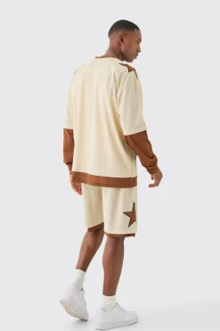 Loose Fit Layered Basketball Short | BoohooMAN UK