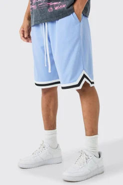 Loose Fit Mesh Basketball Short | BoohooMAN UK