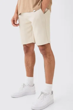 Loose Fit Mid Length Basic Shorts | BoohooMAN UK