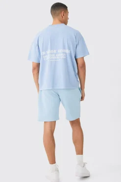 Loose Fit Mid Length Basic Shorts | BoohooMAN UK