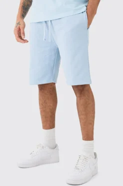 Loose Fit Mid Length Heavyweight Short | BoohooMAN UK