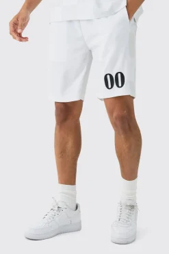 Loose Fit Mid Length Side Panel Mesh Shorts | BoohooMAN UK