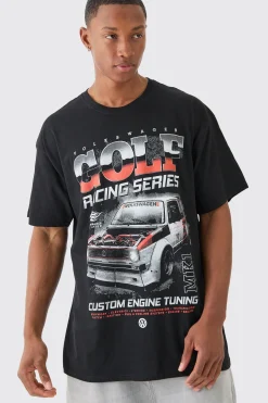 Loose Golf GTI License T-shirt | BoohooMAN UK