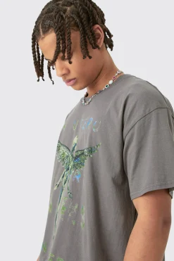 Loose Nirvana Boxy License T-shirt | BoohooMAN UK