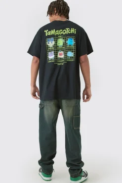 Loose Tamagotchi Gaming License T-shirt | BoohooMAN UK