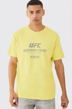 Loose UFC Sports Wash License T-shirt | BoohooMAN UK