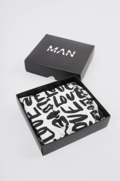 Love Printed Boxers In Gift Box | BoohooMAN UK