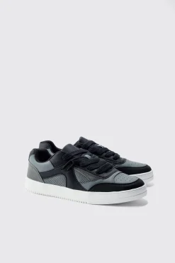 Low Platform Skate Trainer | BoohooMAN UK