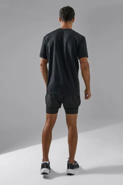 Man Active 2 In 1 3inch Regular Fit Running Short | BoohooMAN UK