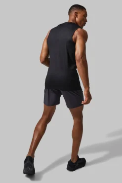 Man Active 2 Pack Compression Tank | BoohooMAN UK