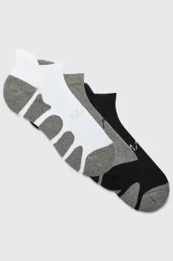 Man Active 5 Pack Trainer Socks | BoohooMAN UK
