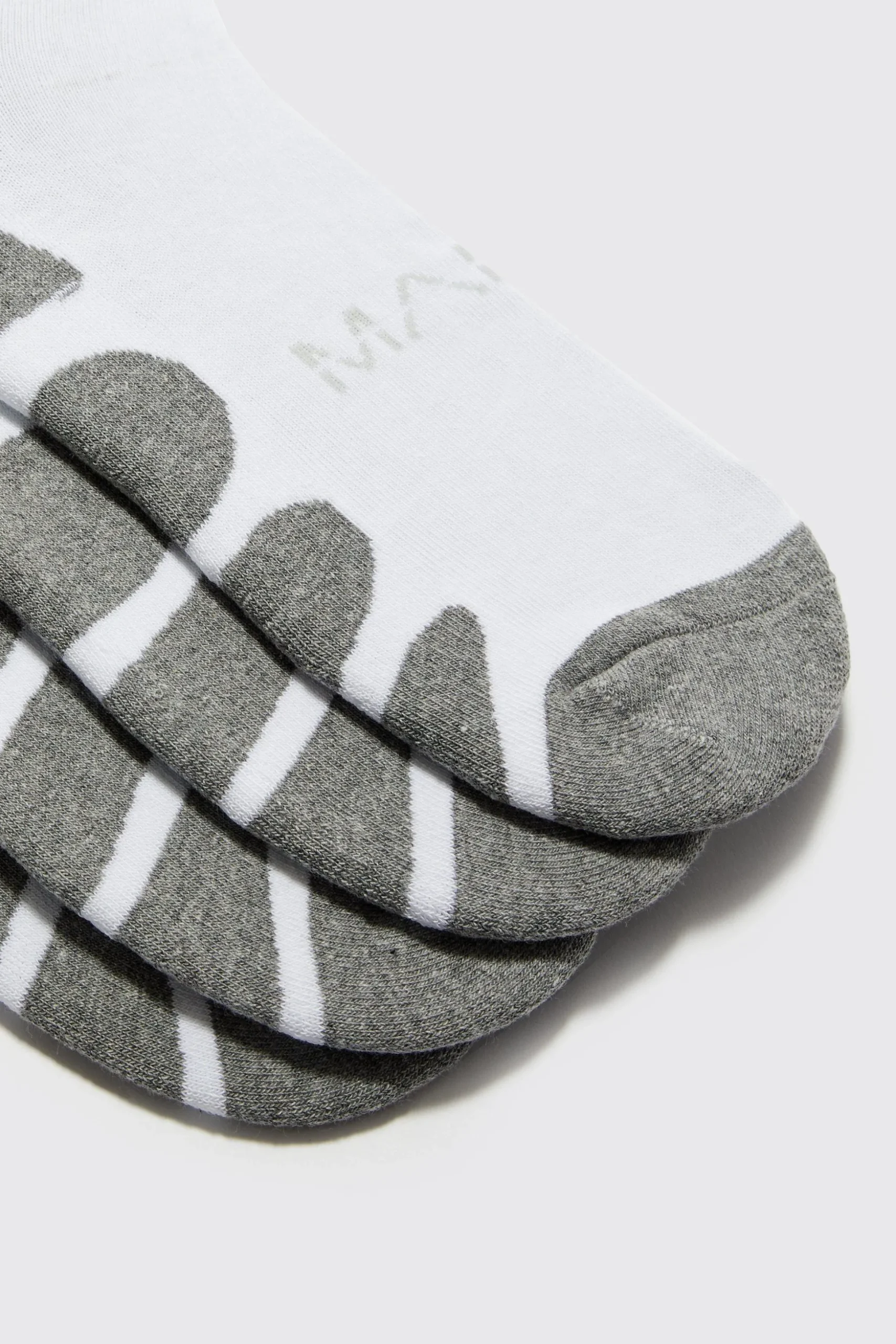 Man Active 5 Pack Trainer Socks | BoohooMAN UK