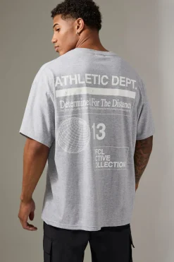Man Active Athletic Dept Oversized T-shirt | BoohooMAN UK