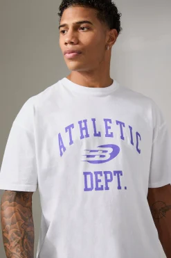 Man Active Athletic Dept. Oversized T-shirt | BoohooMAN UK
