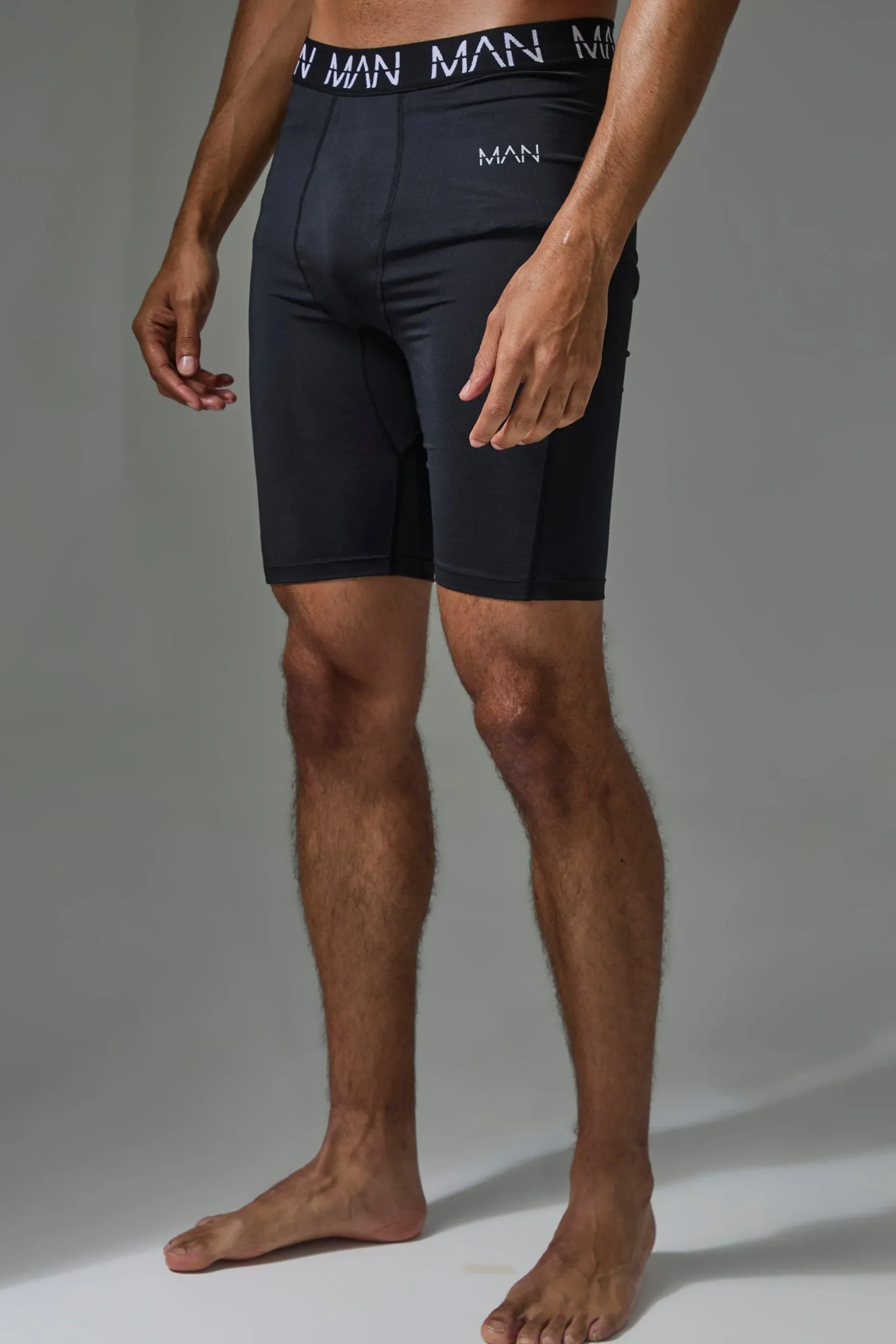 Man Active Base Layer 7inch Short | BoohooMAN UK