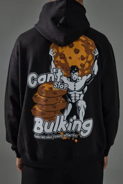 Man Active Bulking Oversized Hoodie | BoohooMAN UK