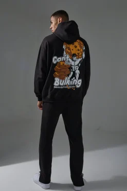 Man Active Bulking Oversized Hoodie | BoohooMAN UK