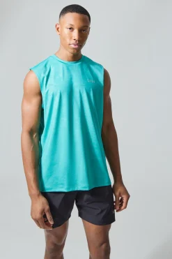 Man Active Camo Tank & Short Set | BoohooMAN UK