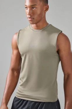 Man Active Compression Tank | BoohooMAN UK